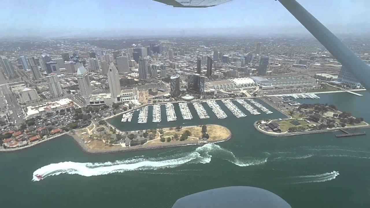 San Diego Bay Tour - Lindbergh Offshore Transition - Delta Taxiway Transition