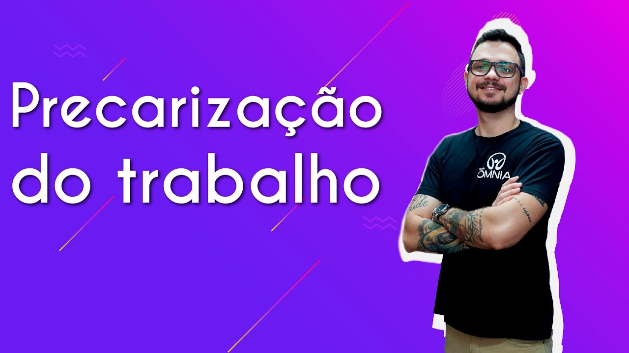 Precarização do trabalho - Brasil Escola