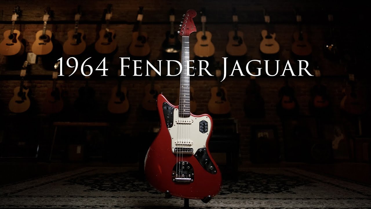 1964 Fender Jaguar and 1965 Deluxe Amp