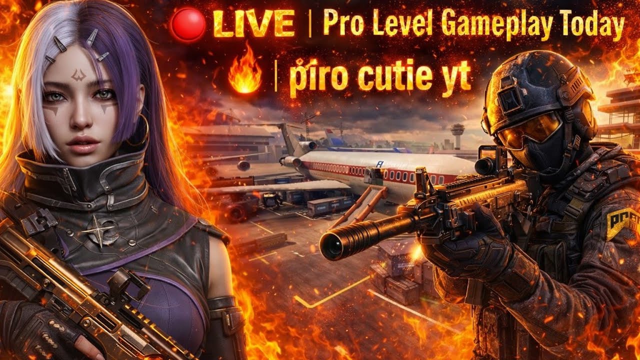 🔴 LIVE |Pro Level Gameplay Today💥piro cutie yt