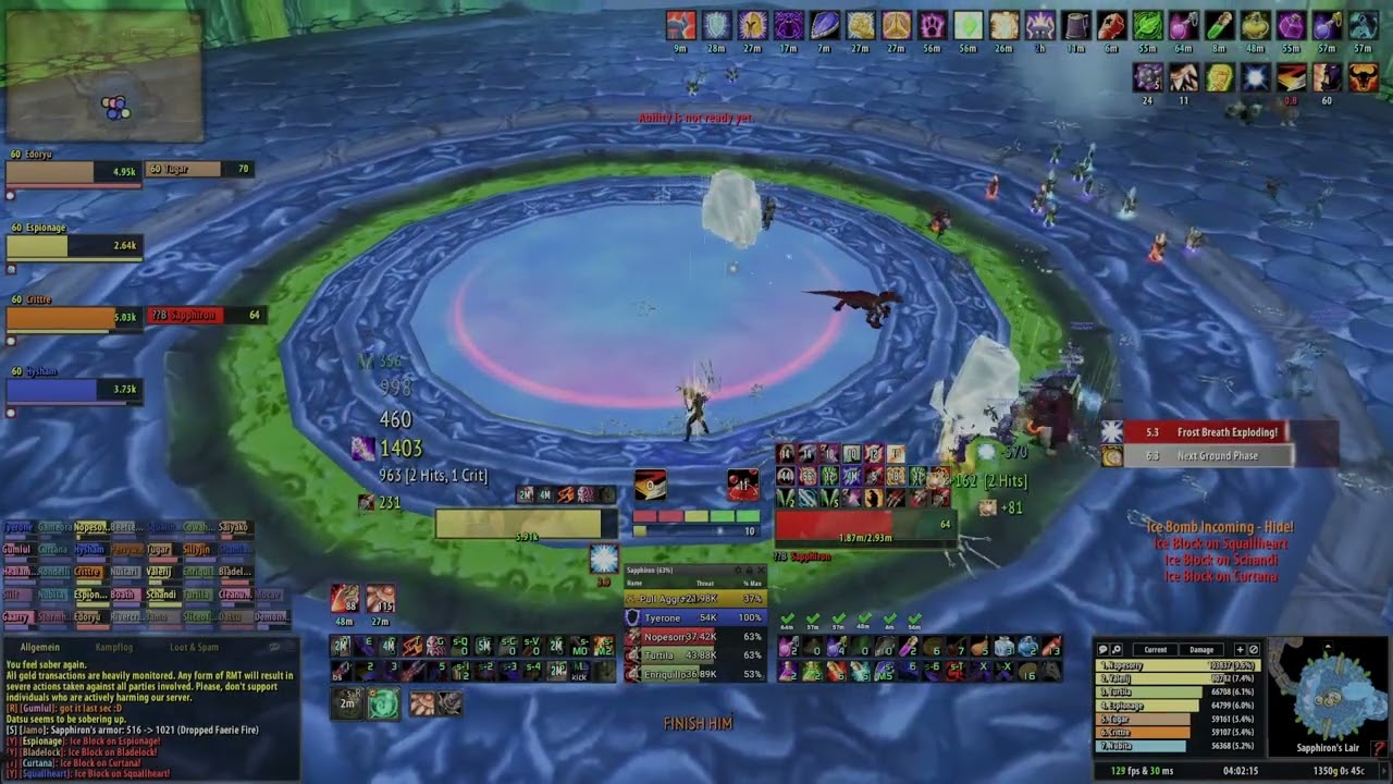 Sapphiron Rogue POV / TwoW