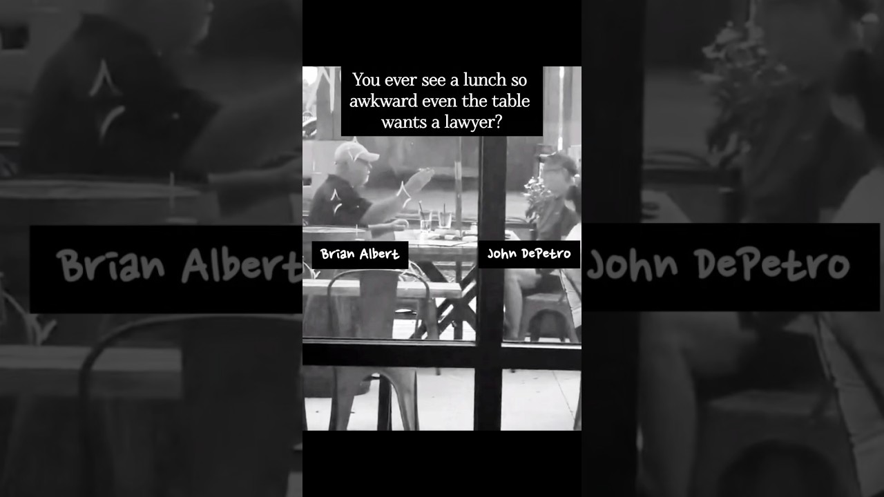 Brian Albert&rsquo;s Lunch with John DePetro that he won't remember