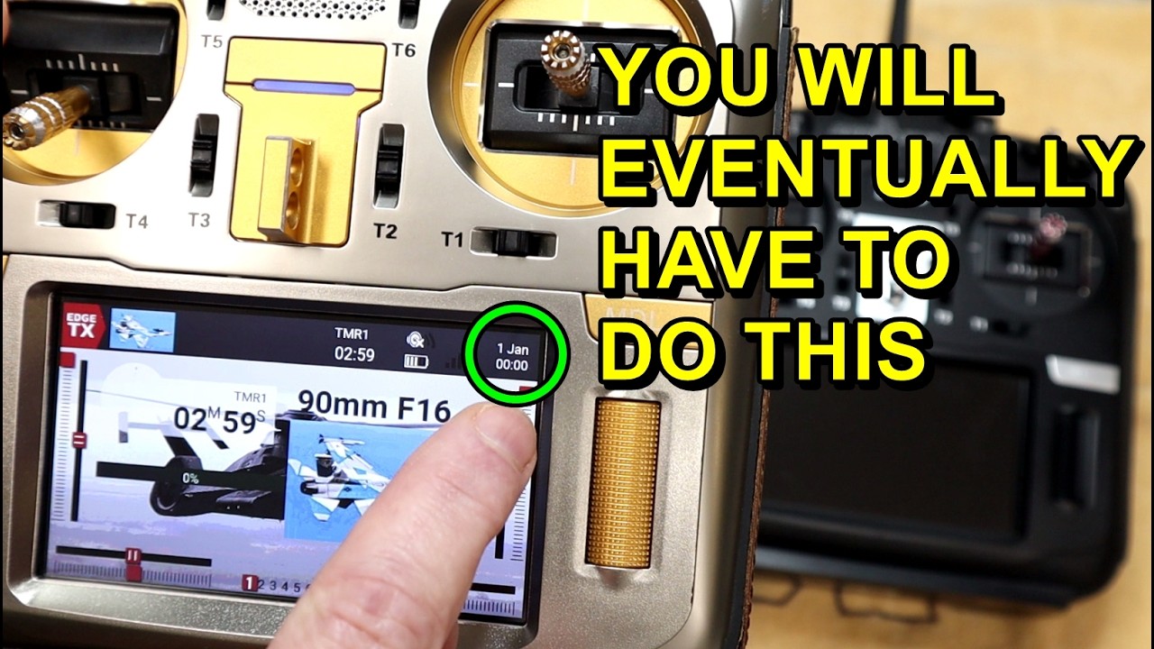 TX16S RTC Battery Replacement. LOW RTC Battery Date & Time Fix