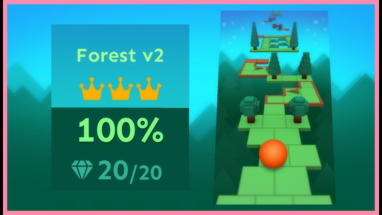 Rolling Sky Edit - Forest v2 | ★★★★★