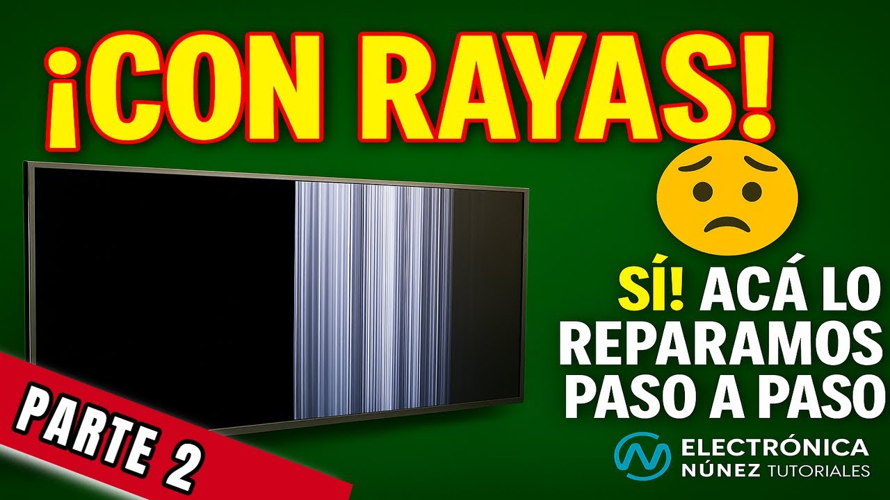 Solución panel LG con líneas 4K 43'' en Minutos! ✅ Solución Rápida y Efectiva