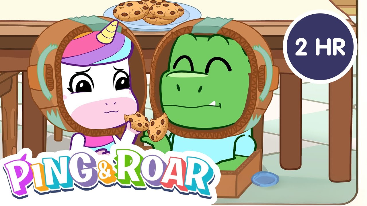 Ping and Roar – Musical Teamwork Compilation | 2 Hours of Learning & Fun