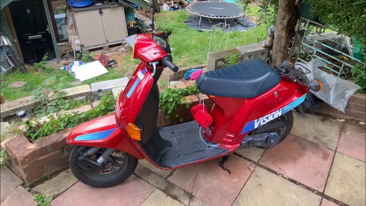 My 1988 Honda vision | Honda aero | Honda tact | Japanese scooter | gentsuki