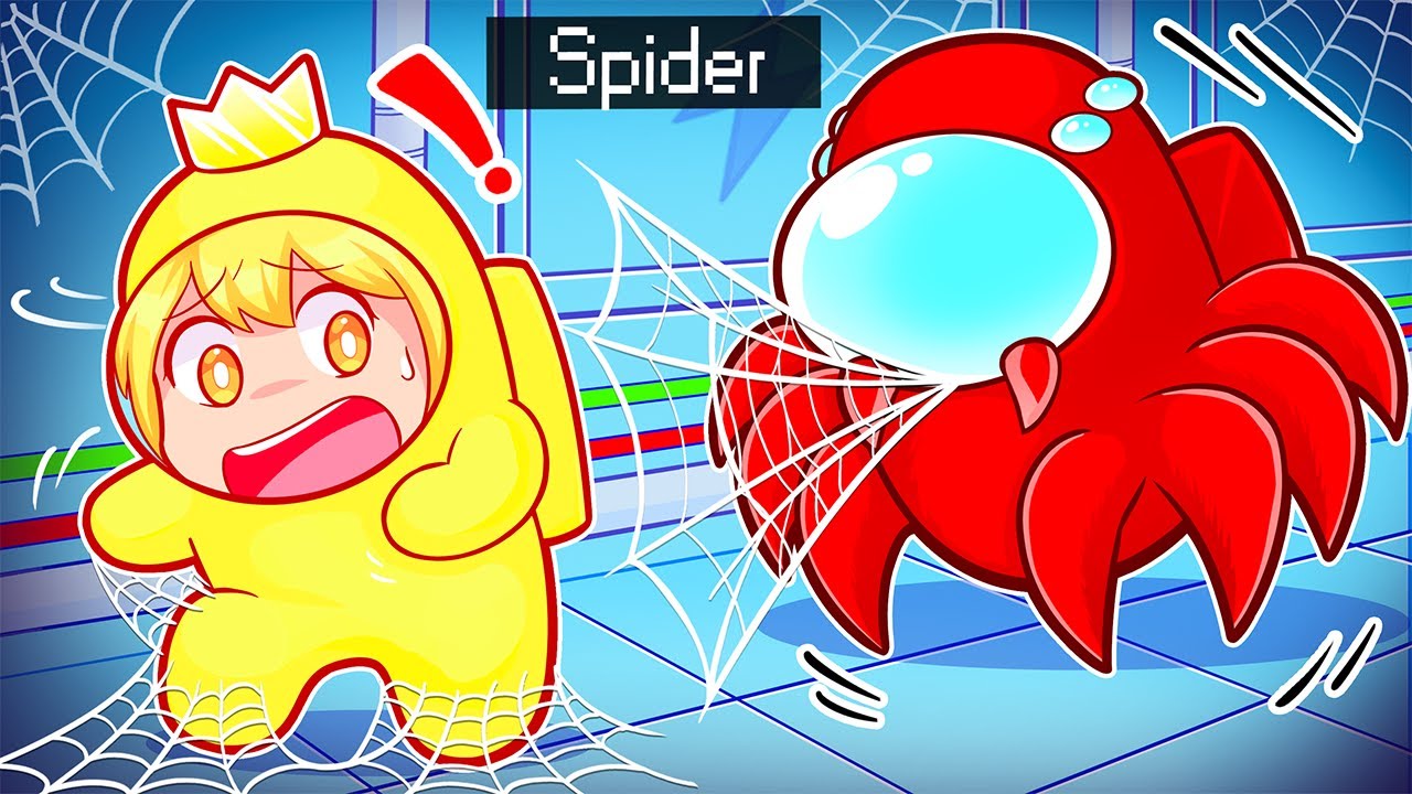 Among Us But The IMPOSTER IS A SPIDER!