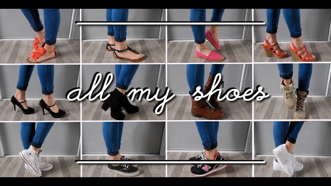 all my shoes |