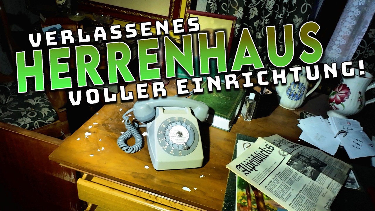 MITTEN IN FRANKREICH: Das verlassene Herrenhaus! | LOSTPLACE 🇫🇷 URBEX