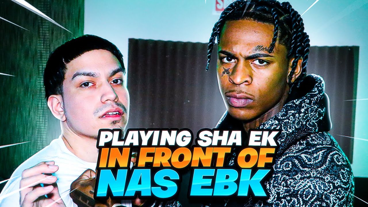 I PLAYED SHA EK IN FRONT OF NAS EBK AND THIS HAPPENED...