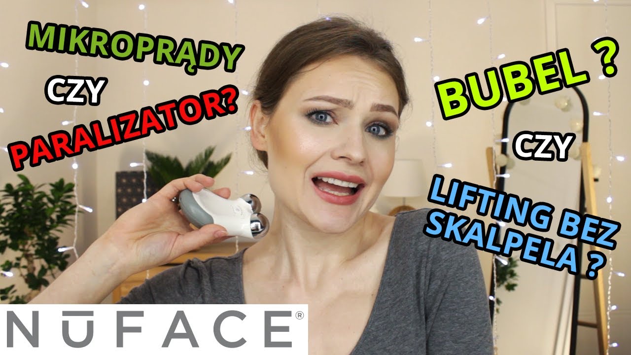 Urządzenie NuFace 🌩 ALTERNATYWA DLA MEDYCYNY ESTETYCZNEJ 🧐 Mikroprądy w domu * Aktualizacja po roku