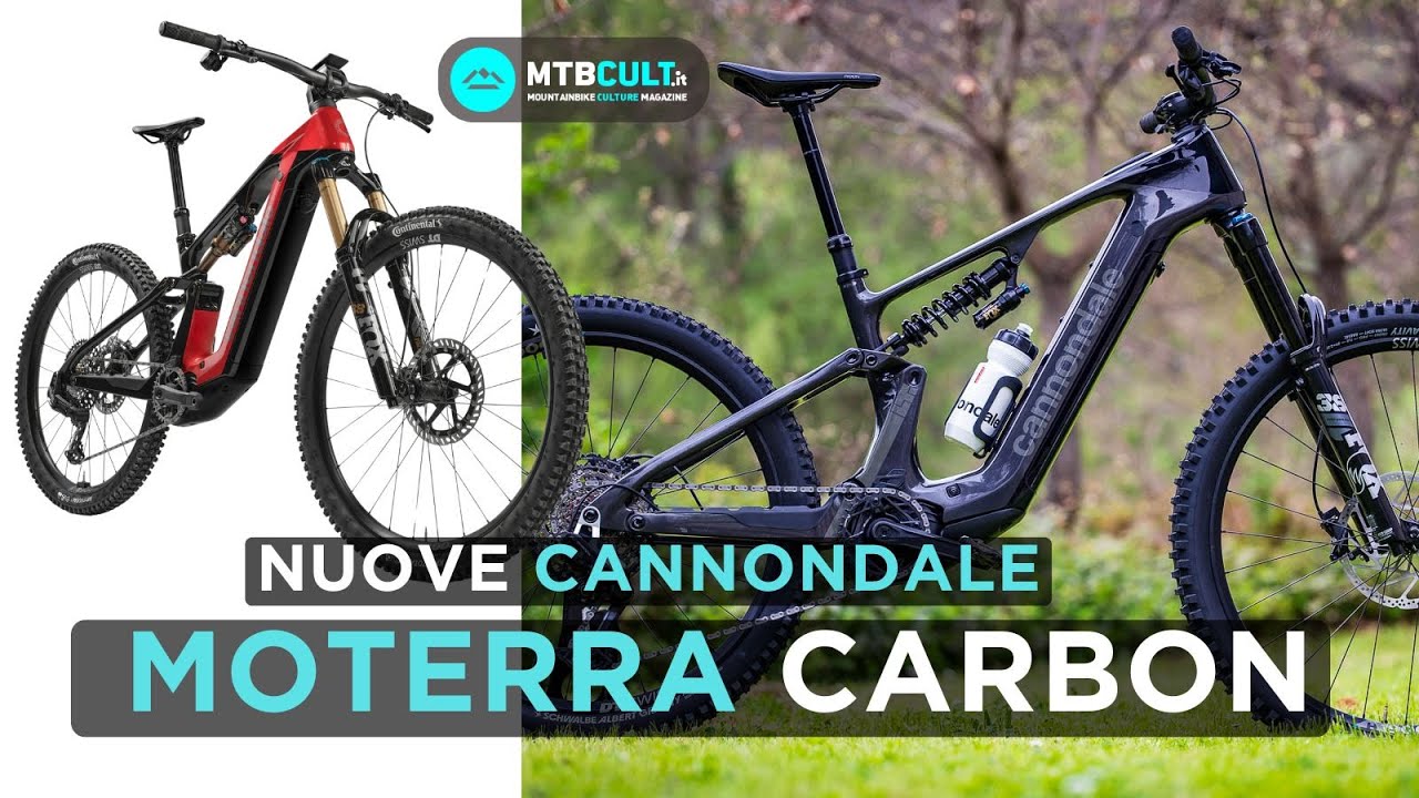 Nuove Cannondale Moterra Carbon 2025