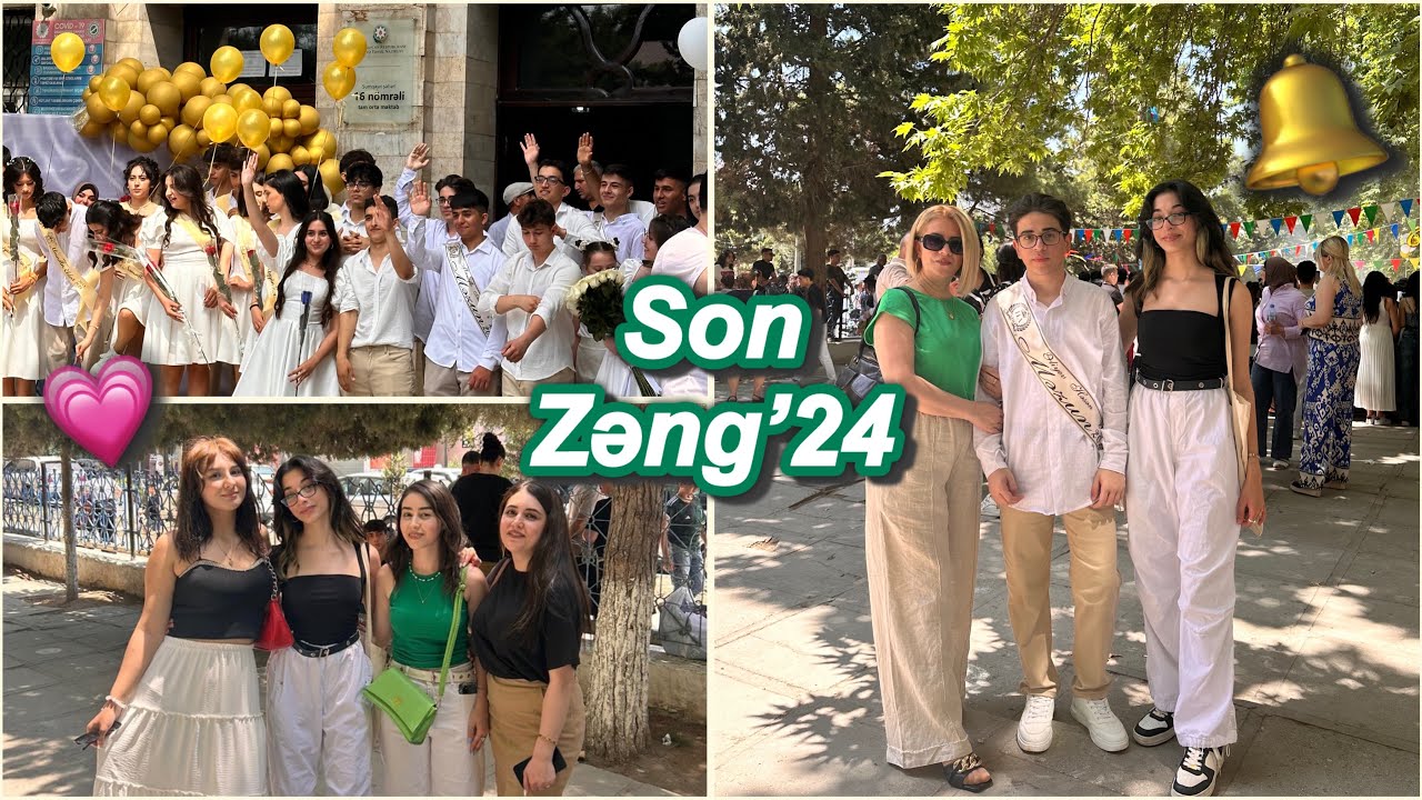 BU DƏFƏ QARDAŞIM MƏZUN OLUR🔔🫂/ 2 il əvvəlki məzun kimi son zəngə gəlmək.. | Zarifellaa
