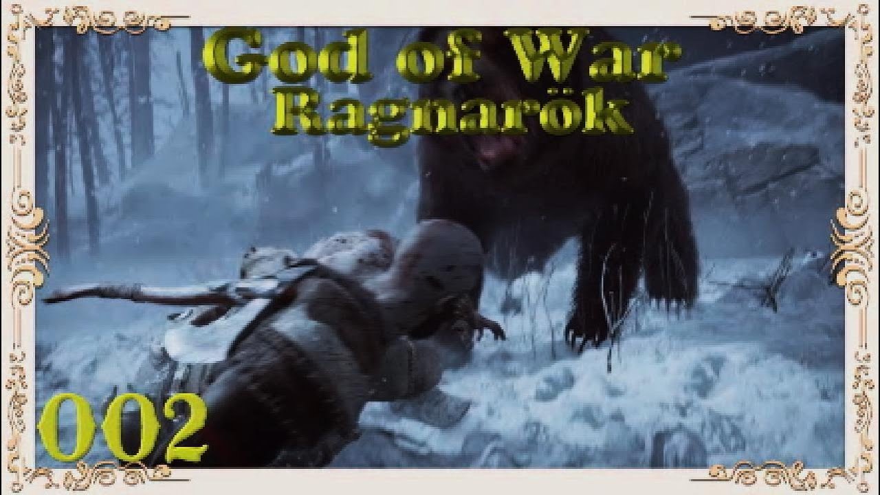 God of War: Ragnarök #002 Ein Bärentyp