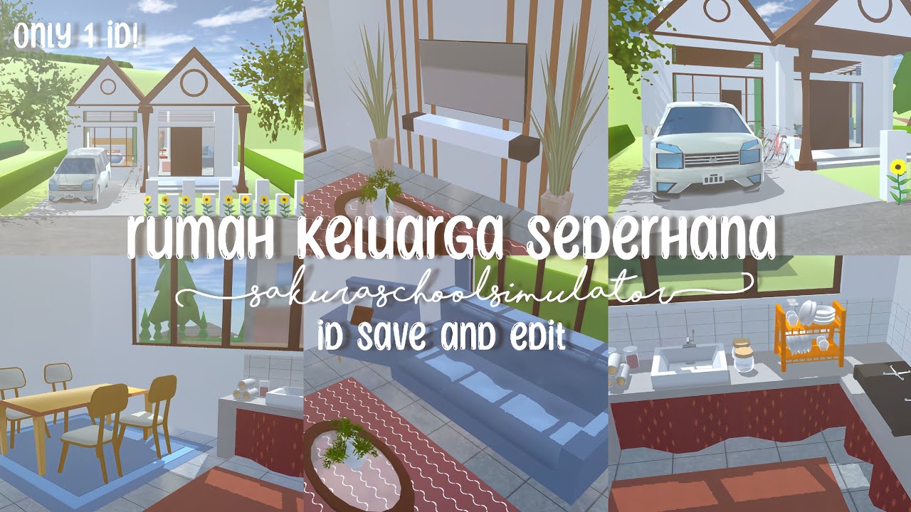 ۫ ꣑ৎ ·┊ Rumah Keluarga Sederhana ✽┊「 id save and edit 」┊sss ⁺ ִ ꕀ