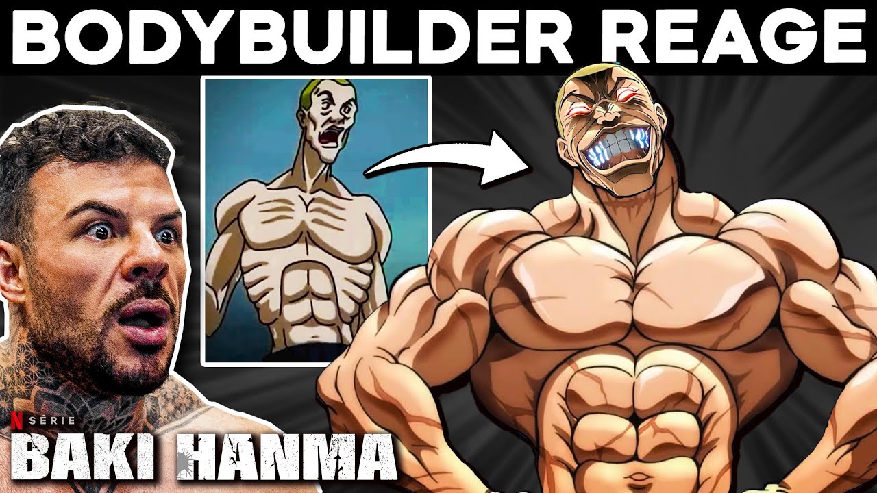 BODYBUILDER REAGE AO ANIME BAKI HANMA #05
