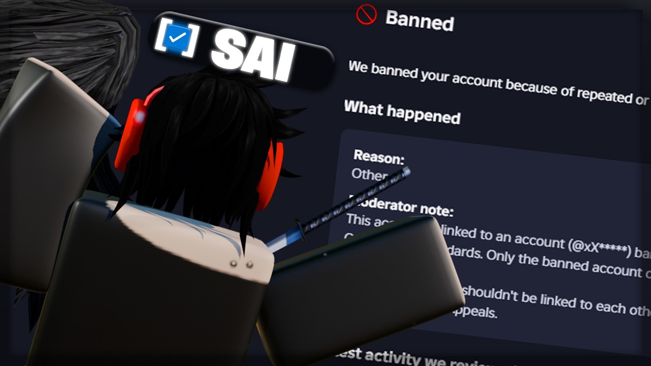 Как я разбанился в Roblox!