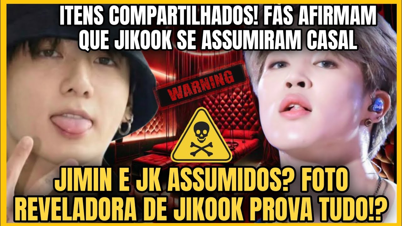 JIMIN E JK ASSUMIDOS!? FOTO REVELADORA DE JIKOOK PROVA TUDO?? IPHONE COMPARTILHADO? MOMENTOS JIKOOK