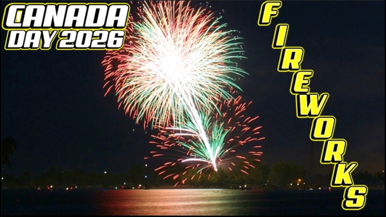 Toronto Canada Day Fireworks LIVE: From The City's Flagship Pyrotechnic Display At Ashbridges Bay