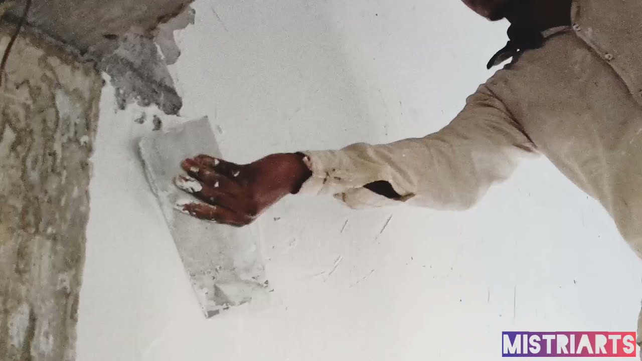 BERGER PUTTY IN AAC BLOCK / AAC BLOCK WALL PLASTERING