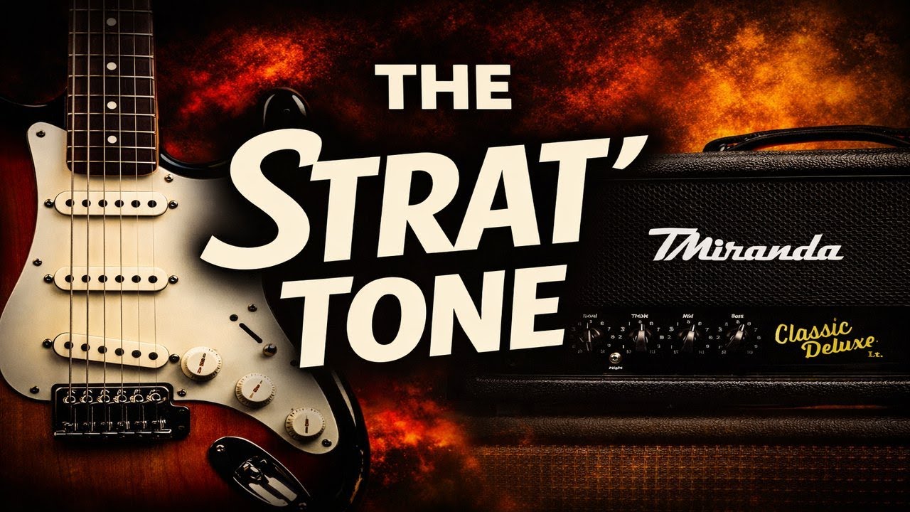 Classic Deluxe Reverb 50w TMiranda - Stratocaster Tones John Mayer, David Gilmour & Jimi Hendrix