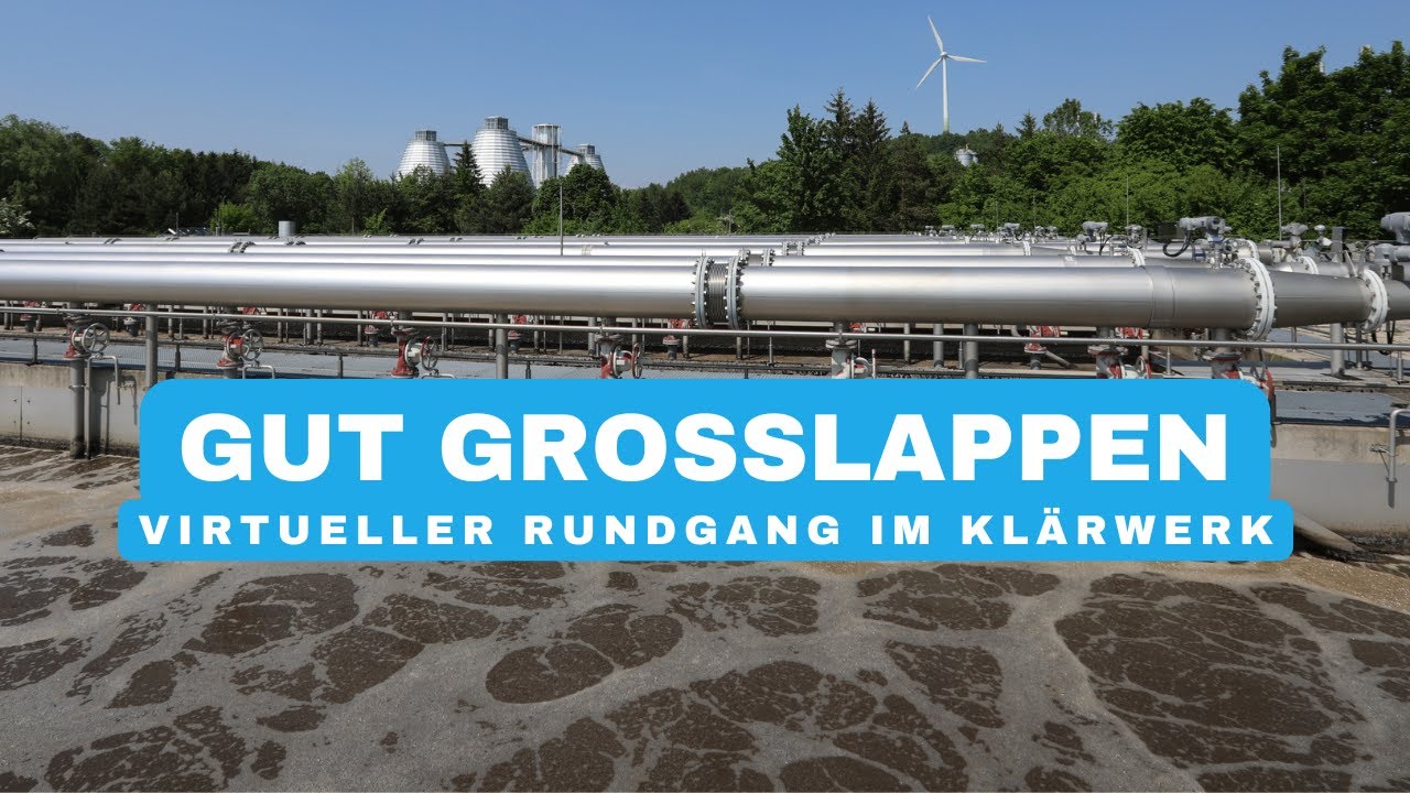 Rundgang im Klärwerk Gut Großlappen / Münchner Stadtentwässerung