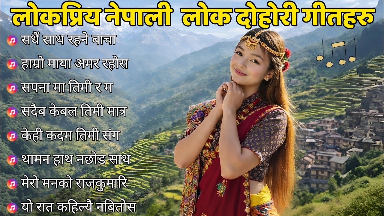 ❤️ Viral Nepali Romantic Lok Geet 2025 | Best Love Folk Songs 🎶