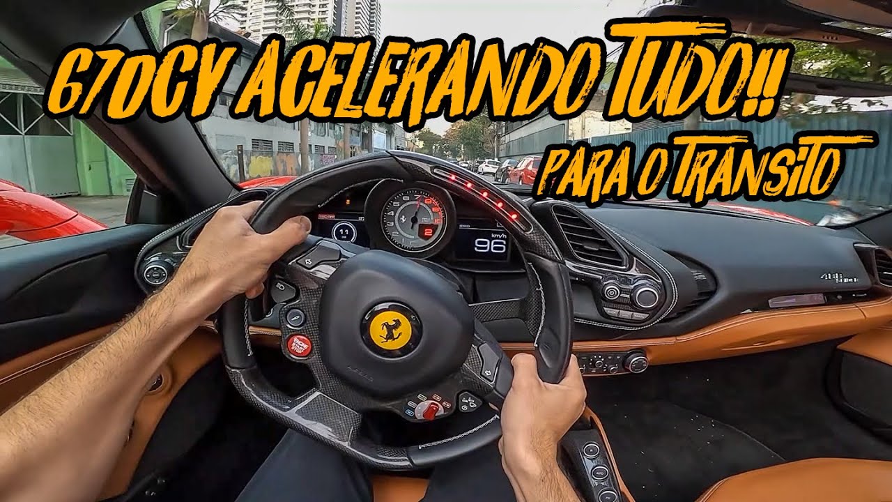 COMPREI UMA FERRARI 488 V8 BITURBO!!🔥🚀 PRIMEIRO ROLE