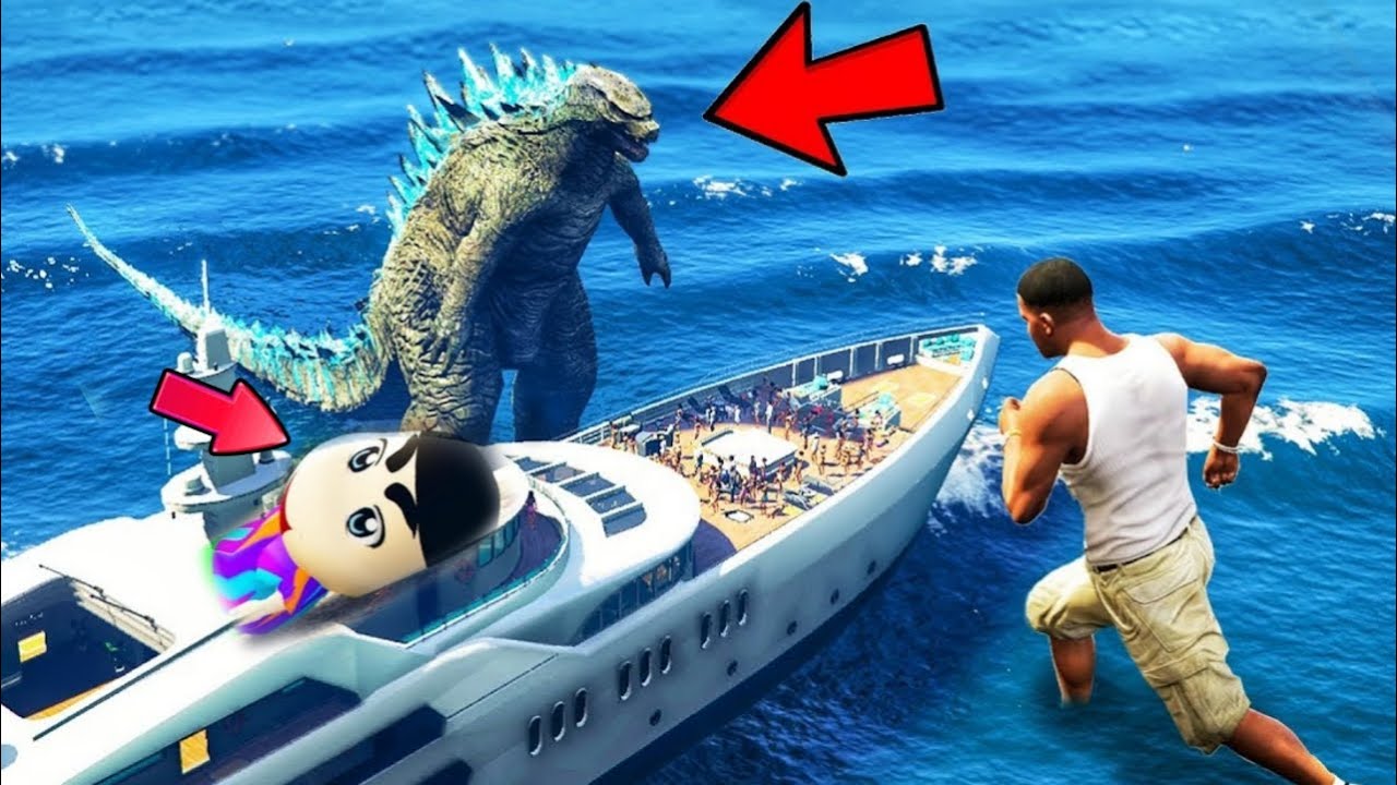 FRANKLIN AND SHINCHAN FOUND GODZILLA EGGS 😱 || GTA 5 TAMIL || KILLADI GAMING