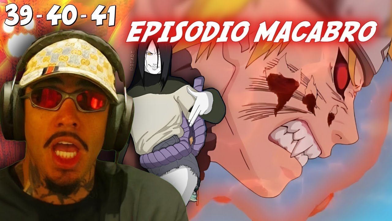 A TRANSFORMA&Ccedil;&Atilde;O ASSUSTADORA DE NARUTO (SNOPEY REACT)
