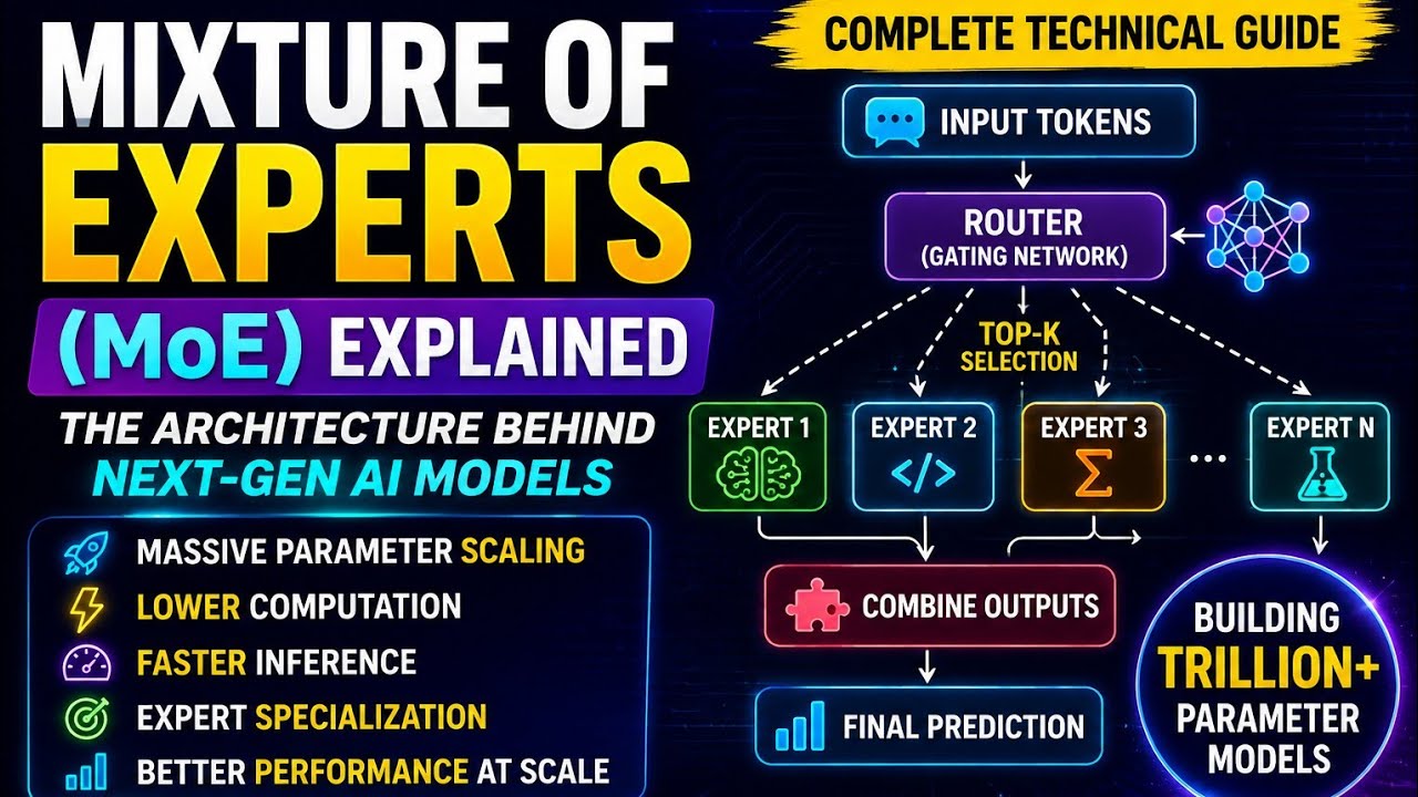 Mixture of Experts (MoE): The Architecture Powering Modern AI Models
