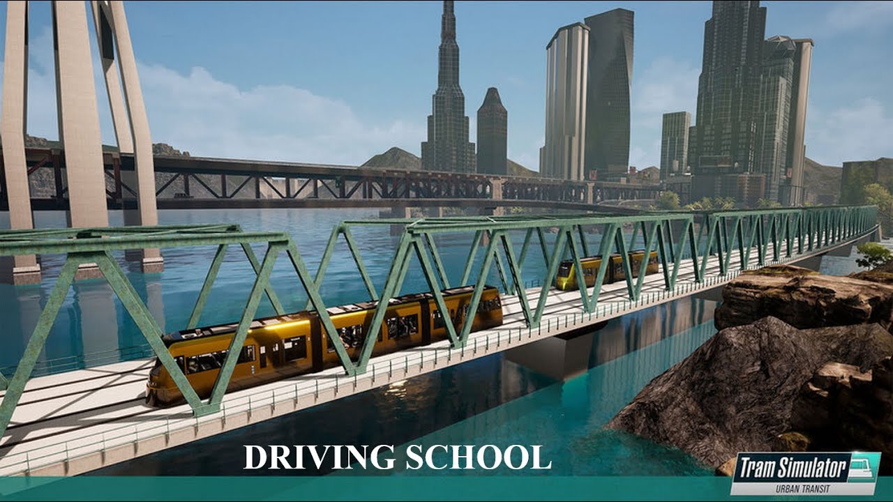 Tram Simulator Urban Transit - Driving school