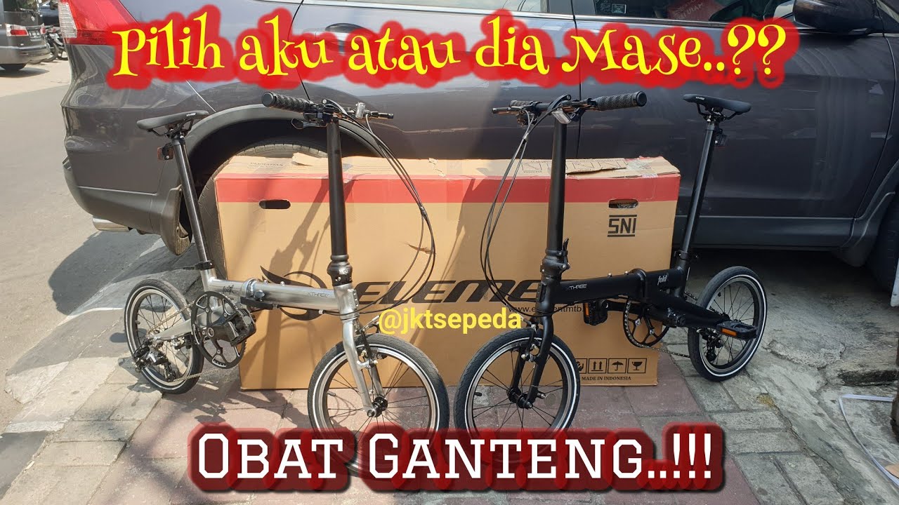 Foldingbike Foldx XThree New Update | si imut dan Gesit..!