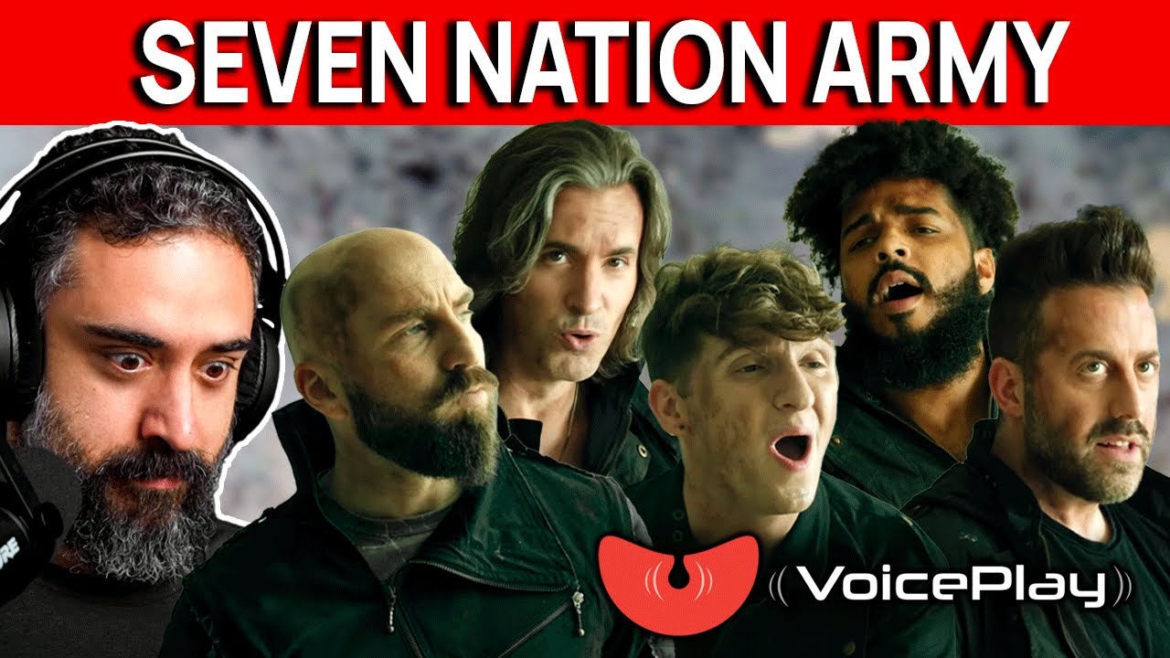 HOLY F%$#!! Reaction to Voiceplay -  Seven Nation Army