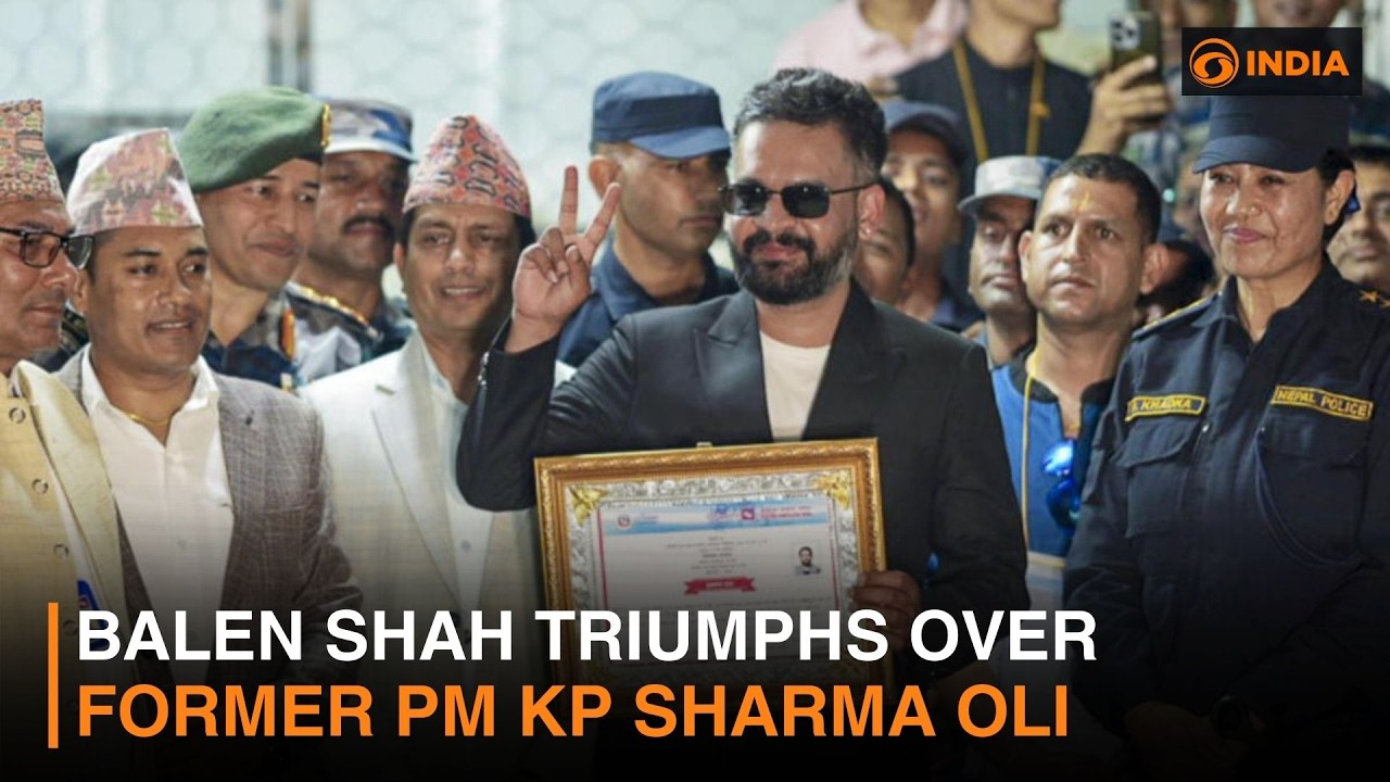 Balen Shah Triumphs Over Former PM KP Sharma Oli