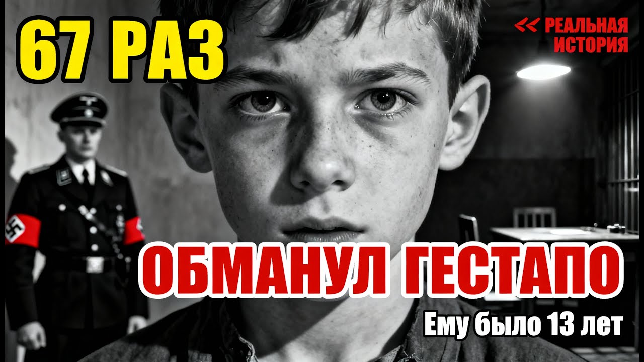 СОВЕТСКИЙ МАЛЬЧИК, который ОБМАНУЛ ГЕСТАПО 67 раз
