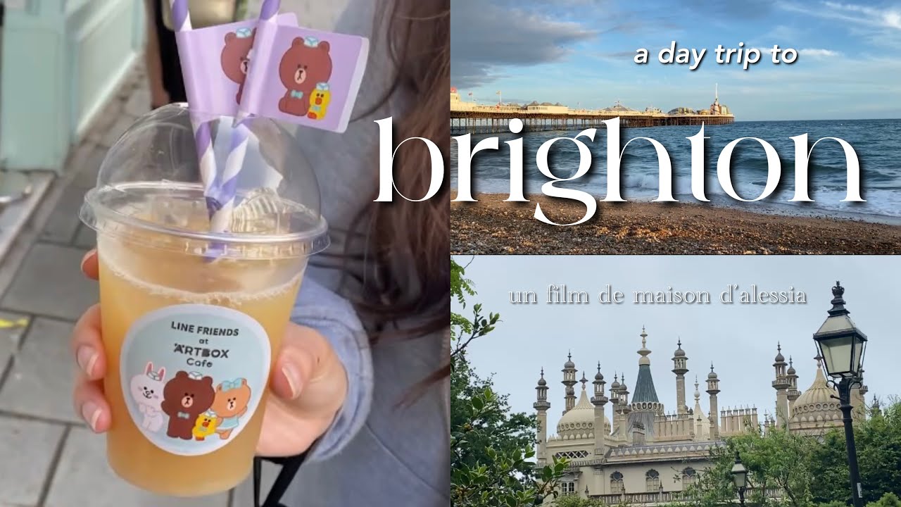the summer archives 🌿 brighton trip: artbox café, shopping + visiting brighton pier - vlog ep. 04
