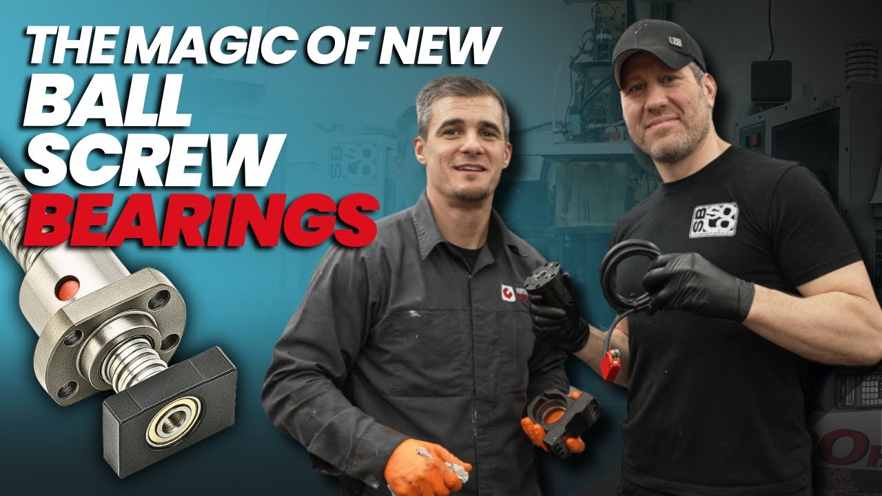 Don’t Do This Alone: Replacing Ball Screw Bearings on My CNC Machine