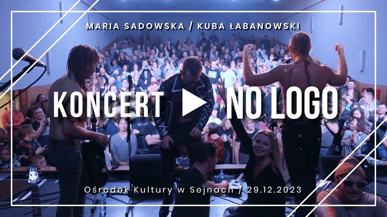 Koncert NO LOGO - Sejny - wideorelacja z 29.12.2023, support GAZ BLUES GRUPA
