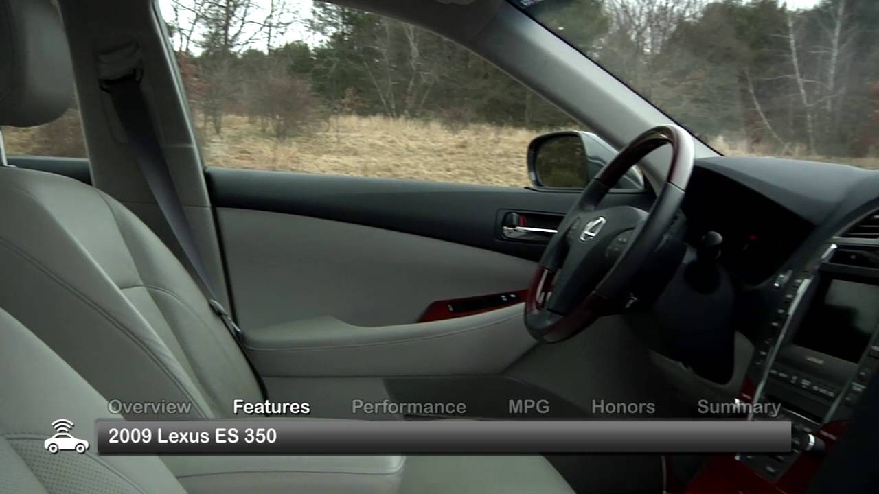 2009 Lexus ES 350 Used Car Report