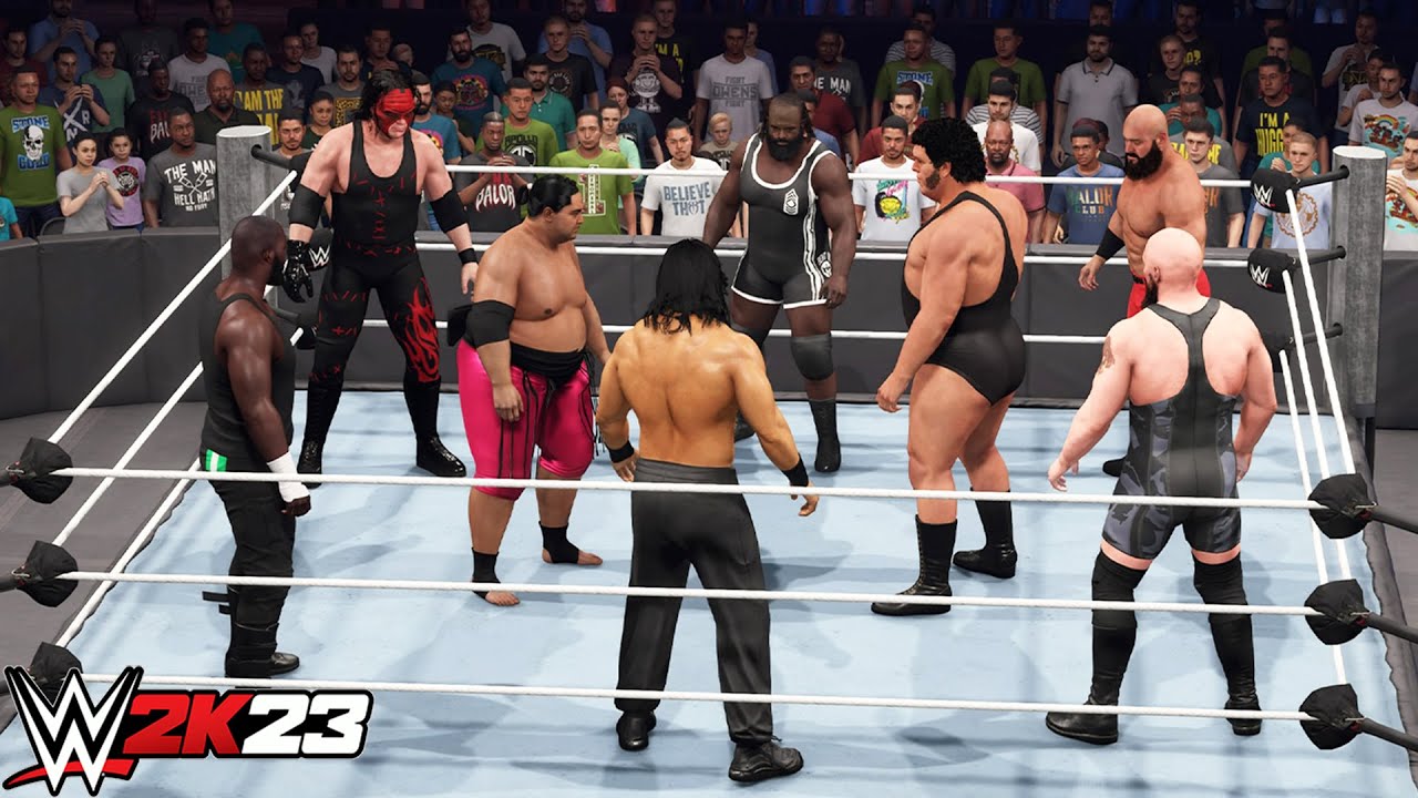 I Put All Giants in Battle Royal Match - WWE 2K23 Edition PS5 [4K]