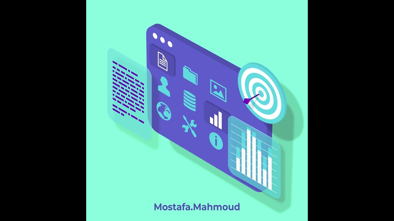Tab Menu Isometric Animation