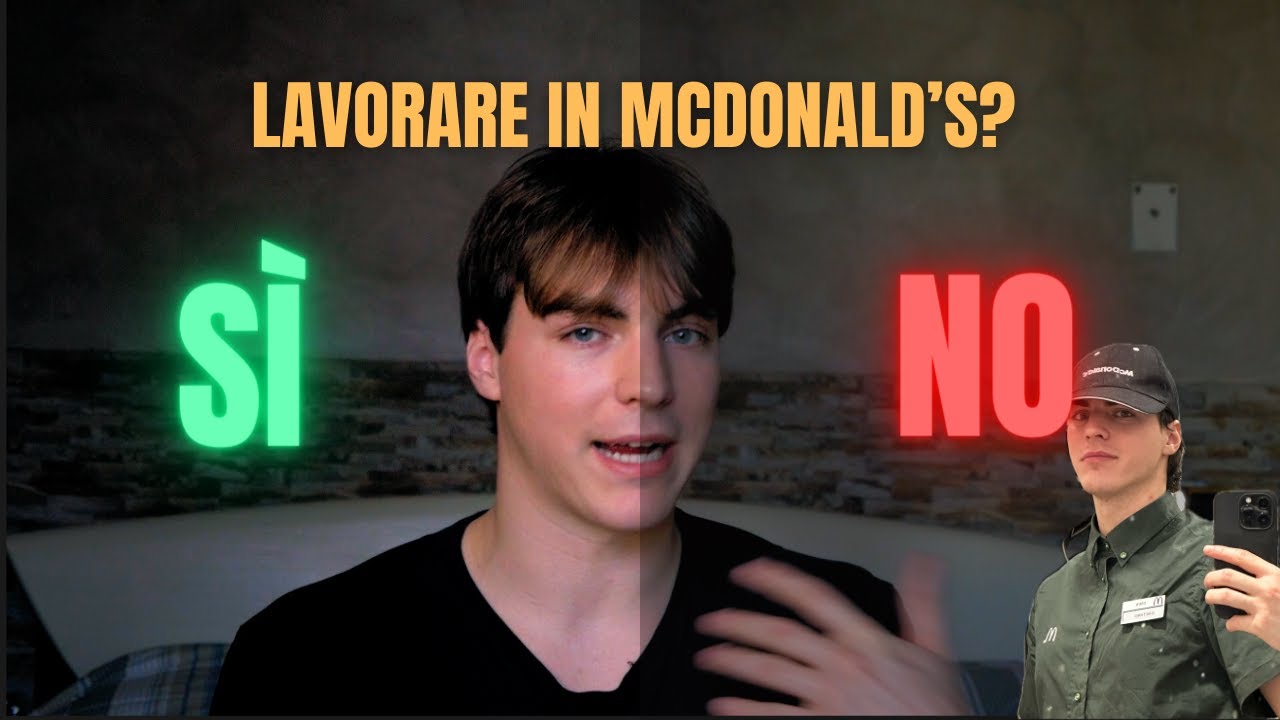 Ho lavorato per 6 mesi al MC DONALD'S… ECCO COSA PENSO