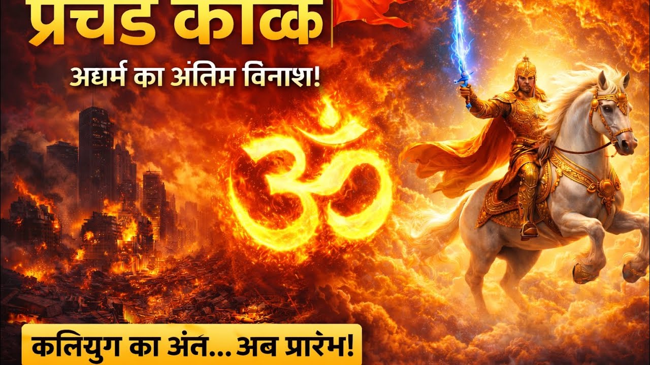 ​🚩 प्रचंड कलकी: अधर्म का आखिरी विनाश | Prachand Kalki | Kalki Avatar Song | The Hindu Voice#song 