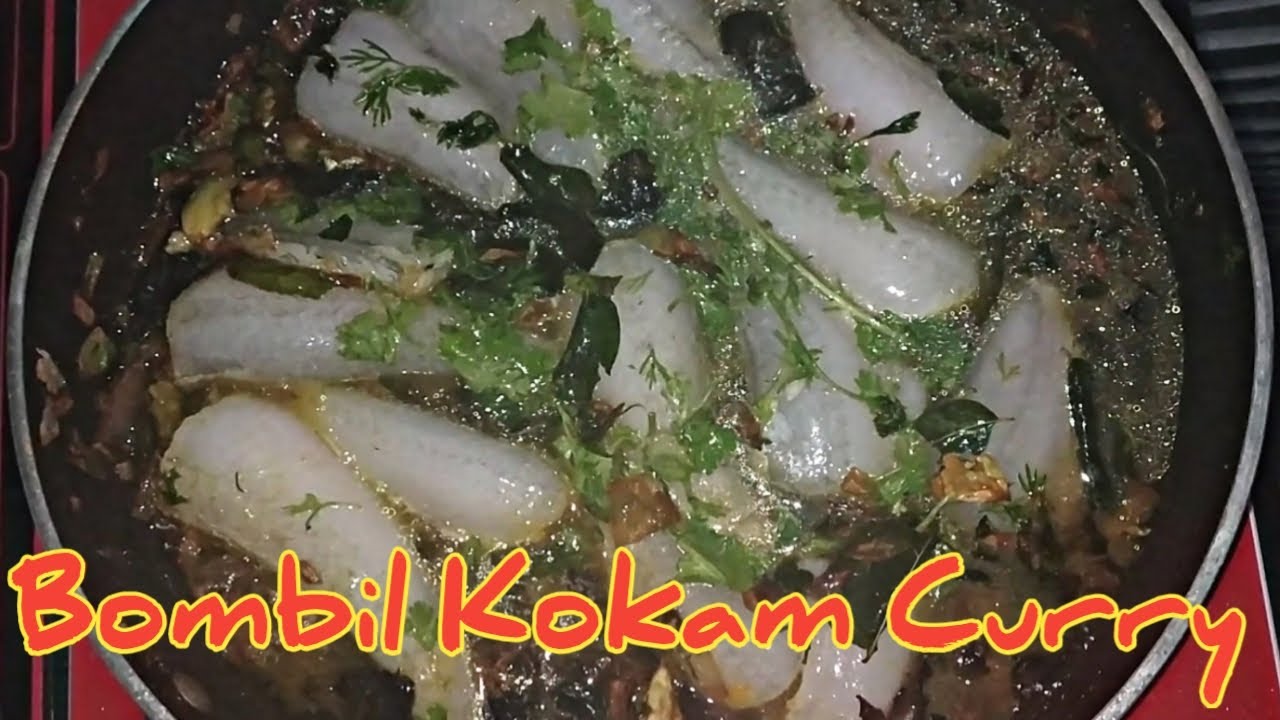 Mouthwatering Bombil Kokam Curry || Bombay Duck Curry || Quick Recipe || Mom's Recipe