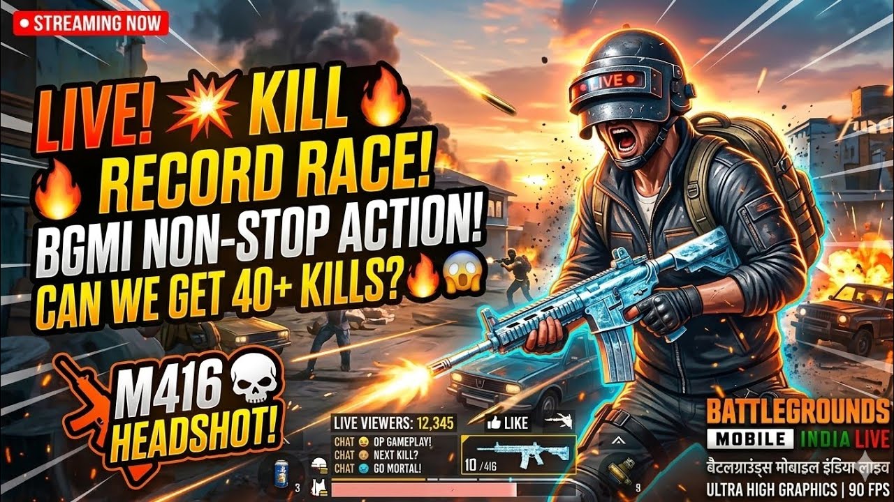 𝔻𝔸ℕ𝔾𝔼ℝ 𝔾𝔸𝕄𝕀ℕ𝔾 is live!BGMI LIVE GAMING.