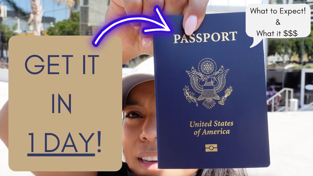 How to Get my U.S. Passport Fast (AS IN 1 DAY!!) | Same Day Passport