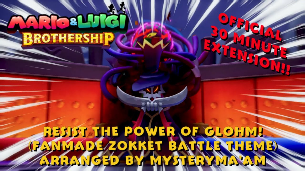 Mario & Luigi Brothership | Resist The Power of Glohm! | Official 30 Minute Extension