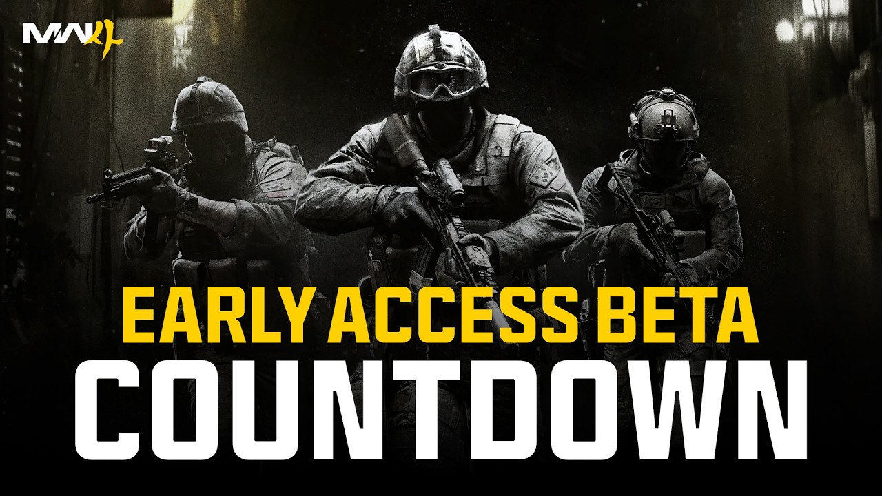 Modern Warfare 4 Beta Countdown! | Early Access & Open Beta countdown